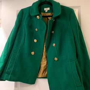Green Peacoat